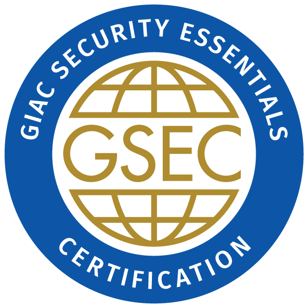 GIAC Security Essentials Certification GSEC